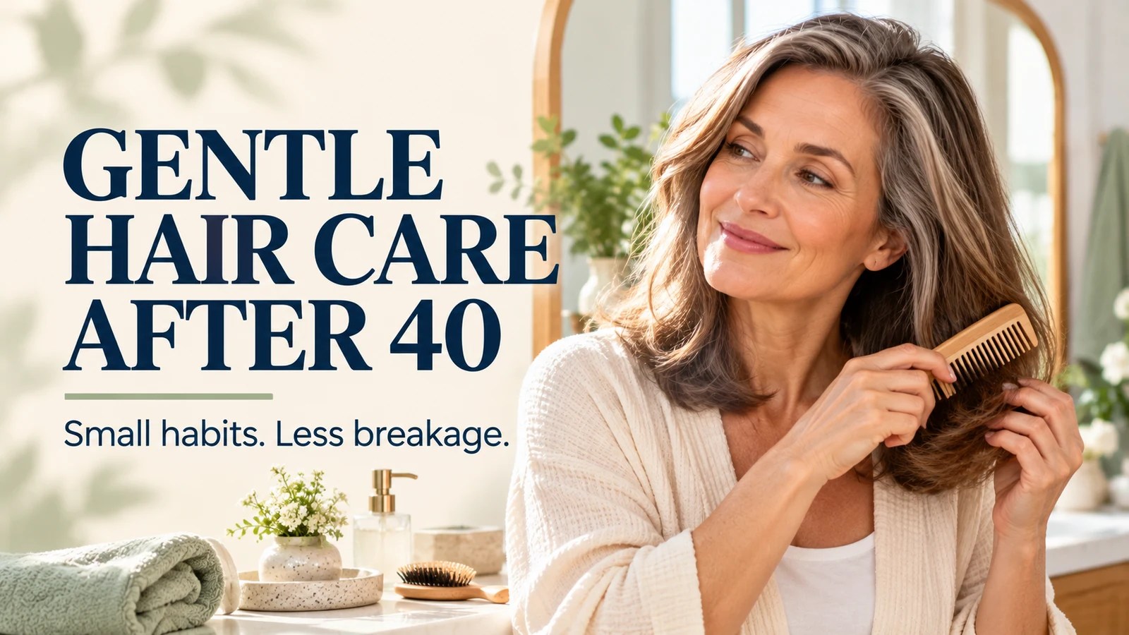 Gentle Hair Care After 40
