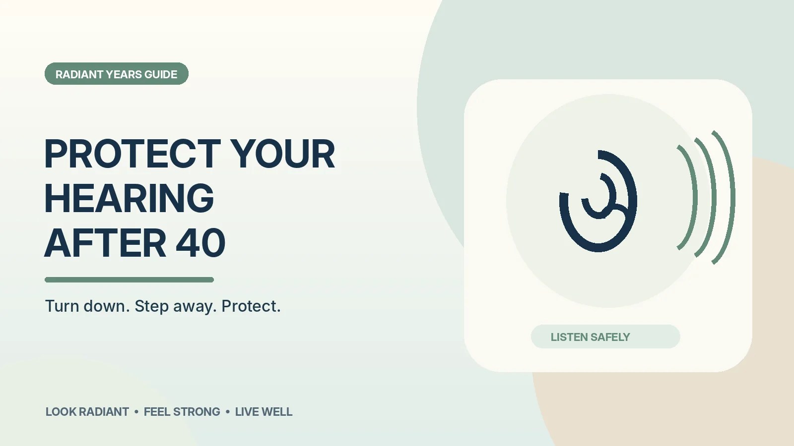 Protect Your Hearing After 40