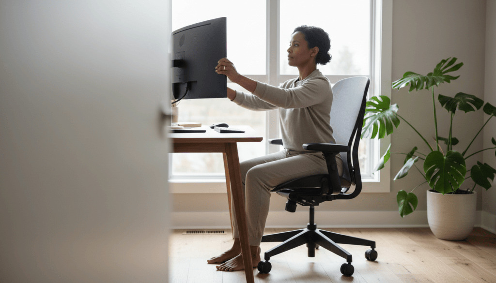 A More Comfortable Home Workspace After 40: Your Desk Setup&nbsp;Checklist