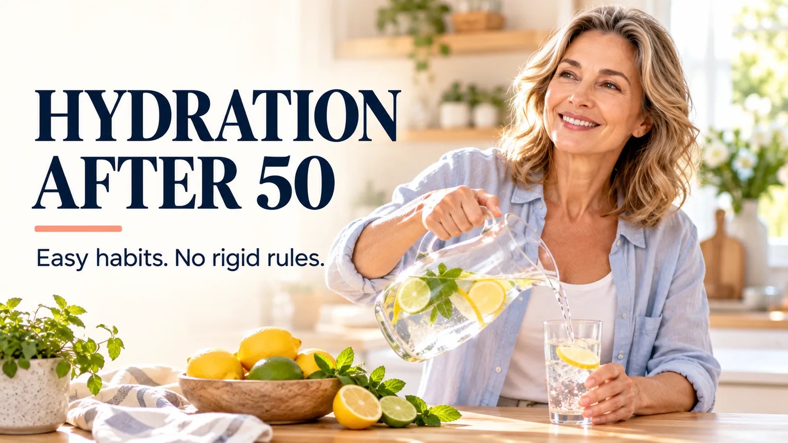 Simple Hydration Habits After 50