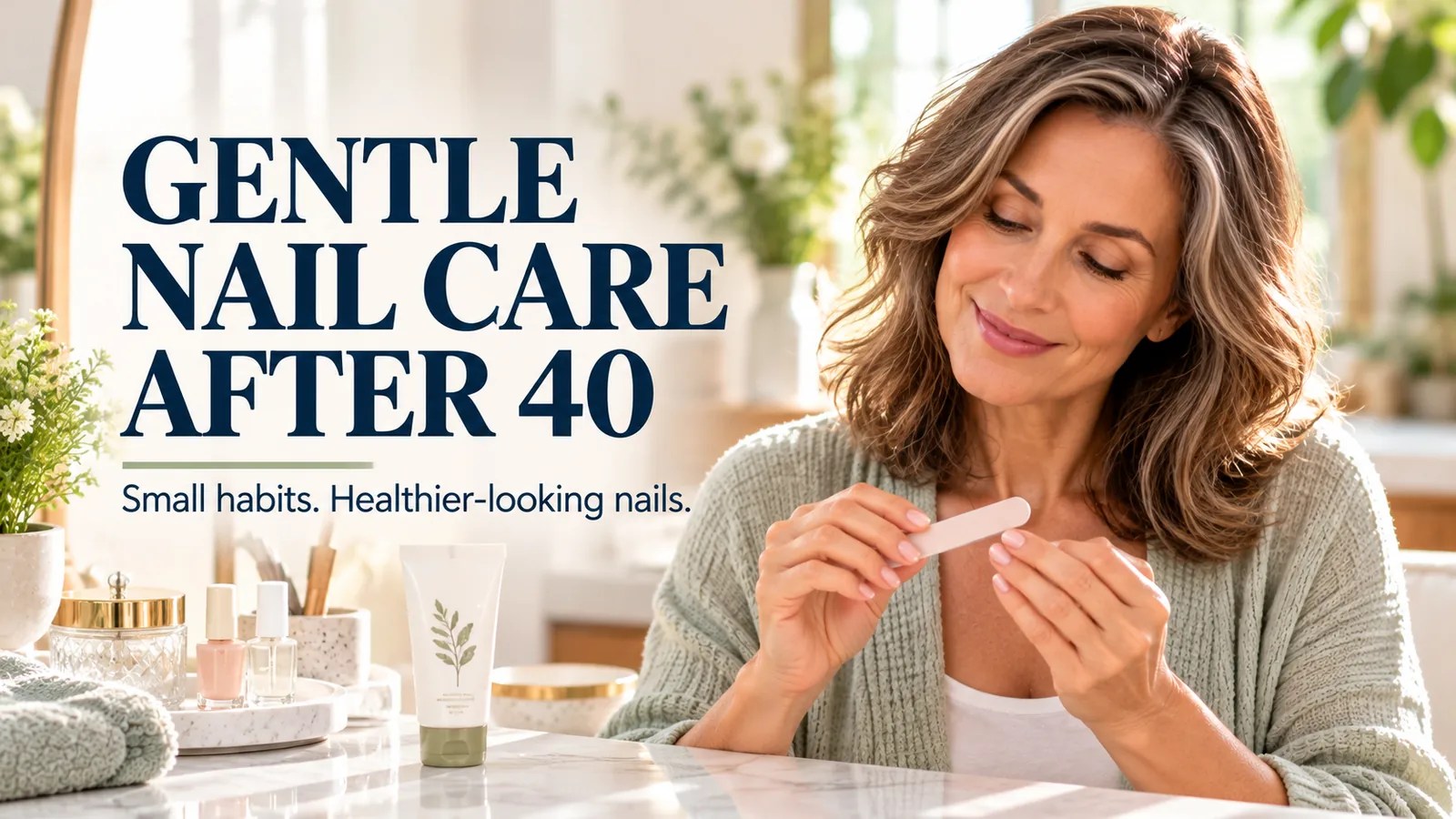 Gentle Nail Care After 40