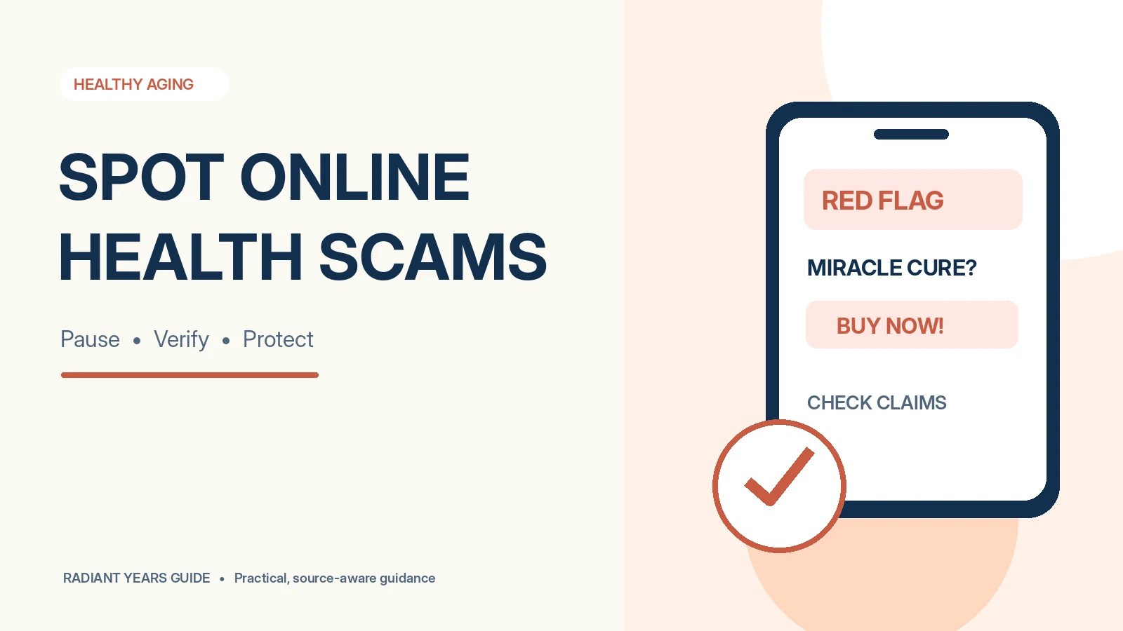 How to Spot Online Health Scams