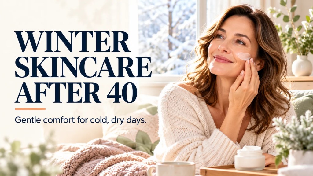 Cold-Weather Skincare After 40: A Simple Winter Comfort&nbsp;Checklist